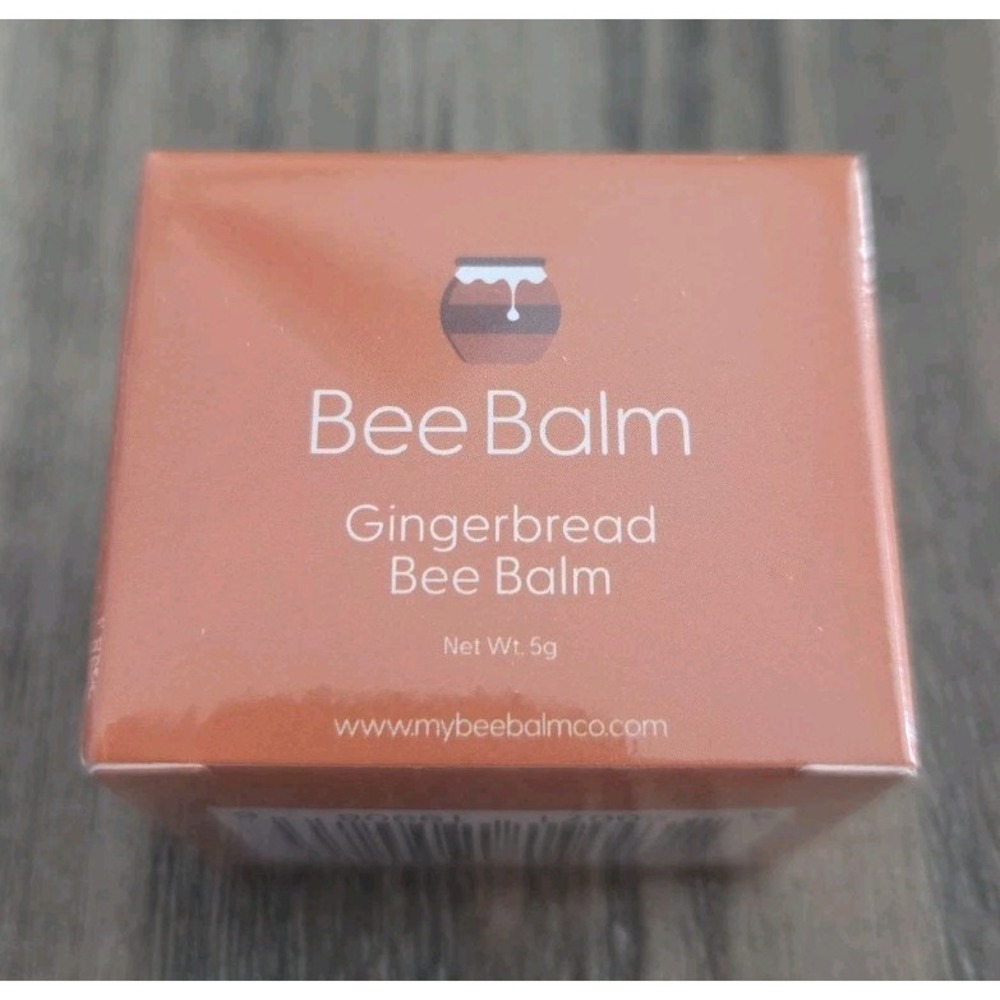 Bee Balm Gingerbread Lip Balm Nourish & Hydrate 5g - New & Sealed Exp-6/28